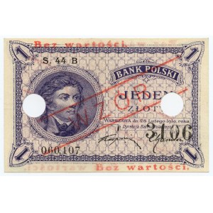 1 zlotý 1919 - MODEL - S.44 B