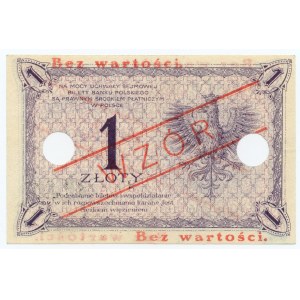 1 zlotý 1919 - MODEL - S.44 B