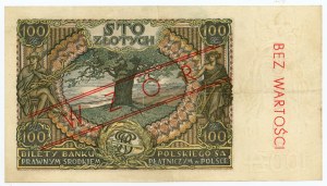 100 zlotých 1934 - řada MODEL AZ.