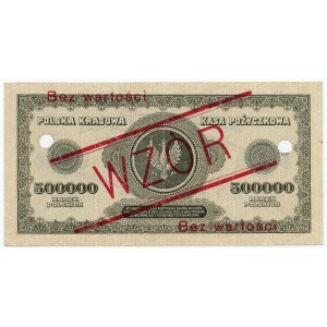 500.000 marek 1923 - G - WZÓR