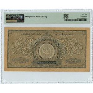 250 000 polských marek 1923 - série BE - PMG 55 EPQ - neuvedeno v katalogu Cz. Miłczaka