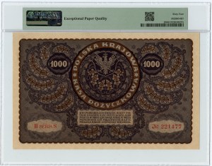 1,000 Polish marks 1919 - III Serja S - PMG 64EPQ