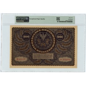 1,000 Polish marks 1919 - III Series R - PMG 65EPQ