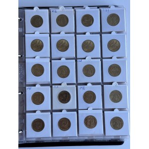 Third Republic, Set of 2 zloty 2004, 2005, 2007, 2011, total of 300 coins