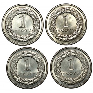 III RP,1 zl. 1992, sada 4 mincí, mincovna