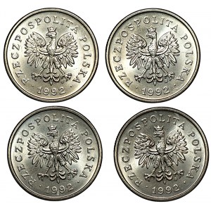 III RP,1 zl. 1992, sada 4 mincí, mincovna