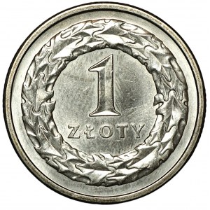 III RP, 1 złoty 1991