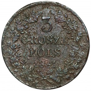 Powstanie Listopadowe, 3 grosze 1831