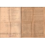 Polisa ubezpieczeniowa Towarzystwa Ubezpieczeń „Silesia” Spółka Akcyjna z 1936 roku.