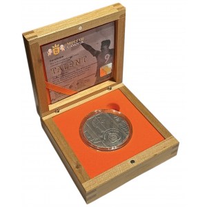 Niue, 5 2022 dolarů Robert Lewandowski - TALENT, Ag 999, 62,2 gramů