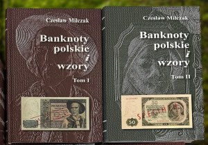 Miłczak Czesław Bankovky Polskie i Wzory Tom I i II 2023