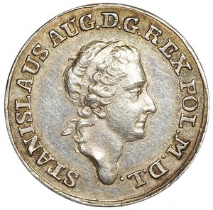 Poniatowski, Trial Gold 1771 - crucible
