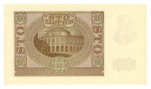 GG, 100 zloty 1940, series B, ZWZ forgery