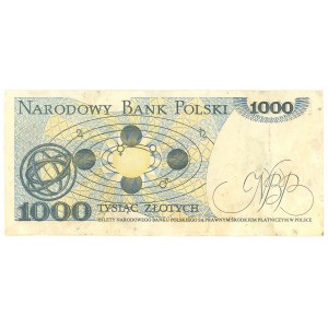 People's Republic of Poland, 1000 gold 1982, EP series