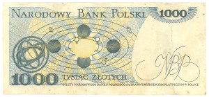 People's Republic of Poland, 1000 gold 1982, EP series