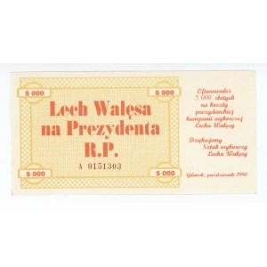 SOLIDARNOŚĆ, cegiełka Lech Wałęsa