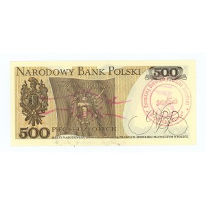SOLIDARNOŚĆ, 500 złotych 1982, seria FL