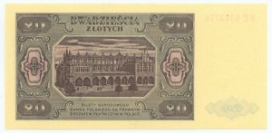 20 gold 1948, KE series