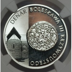 III RP, 10 złotych 2014, Bolesław III Krzywousty, NGC PF 69 ULTRA CAMEO