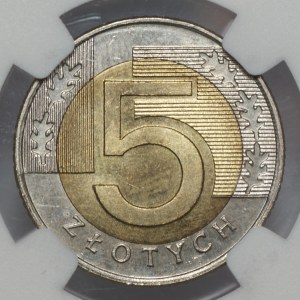 Third Republic, 5 gold 1994, NGC MS 64