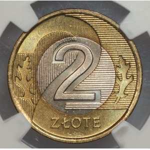 III RP, 2 złote 1994, NGC MS 66