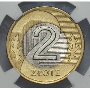 III RP, 2 złote 1995, NGC MS 63