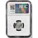 PRL, 20 groszy 1981, NGC MS 66