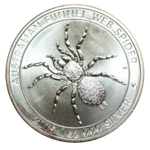Australia, $1 2015, Spider Atrax