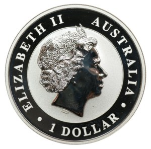 Australia, $1 2014, Kookaburra