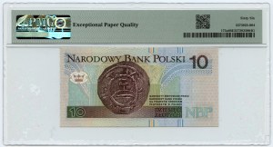III RP, 10 gold 1994, DX series, PMG 66 EPQ