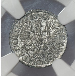 GG, 1 grosz 1939, NGC MS64