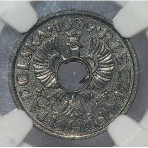 GG, 5 groszy 1939, NGC MS64