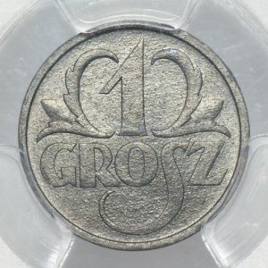 II RP, 1 grosz 1939, PCGS MS65