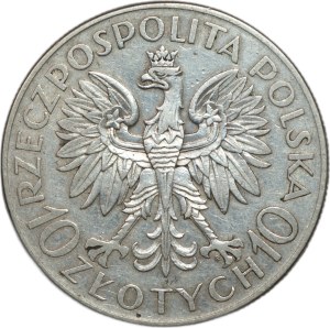 II RP, 10 zloty 1933, Jan III Sobieski