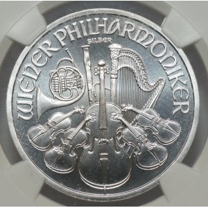 Austria, 1,5 euro 2011, Filharmonia Wiedeńska, NGC MS 67