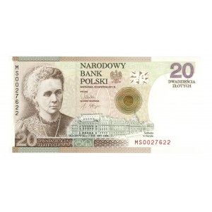 III RP, 20 złotych 2011, seria MS, Maria Skłodowska-Curie