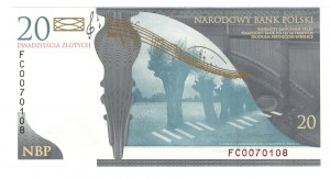 III RP, 20 gold 2009, FC series, Frederic Chopin