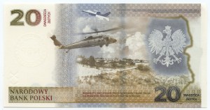 III RP, 20 gold 2022, RP series, Protecting Poland's eastern border