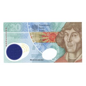 III RP, 20 złotych 2022, seria MK, Mikołaj Kopernik