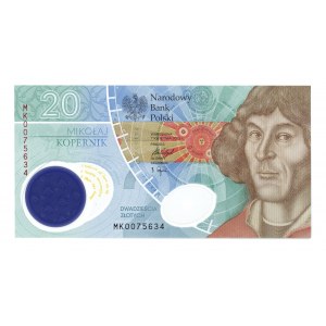 III RP, 20 złotych 2022, seria MK, Mikołaj Kopernik