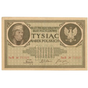 1.000 marek polskich 1919, seria B