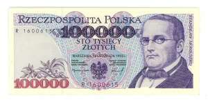 PRL, 100,000 zloty 1993, series R