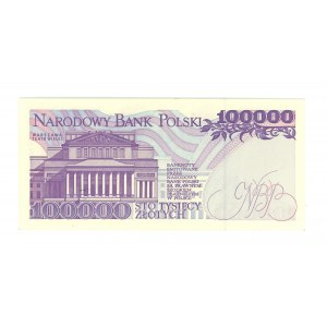 PRL, 100.000 złotych 1993, seria R