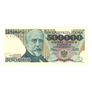 PRL, 500.000 złotych 1990, seria K