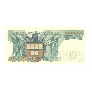 PRL, 500.000 złotych 1990, seria K