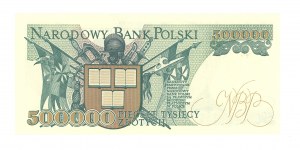 People's Republic of Poland, 500,000 zloty 1990, series K