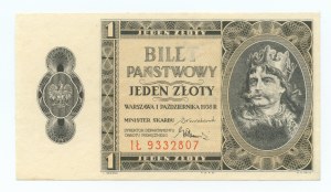 1 zloty 1938, series I£