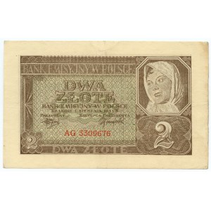 GG, 2 złote 1941, seria AG