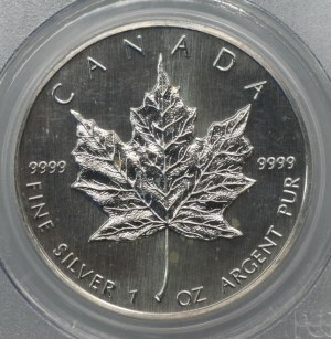 Canada, $5 1988, Maple Leaf, PCGS MS67