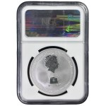 Tokelau, 5 dolarów 2014, Rok konia, NGC PF 69
